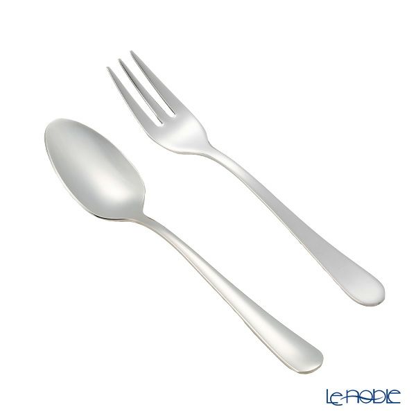 ブガッティ セッティモシエロ 2点セット（コーヒースプーン＆ケーキフォーク）