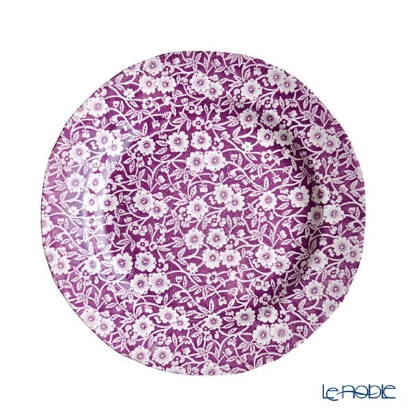 バーレイ 限定キャリコ柄 プレート 21.5cm 8色セット