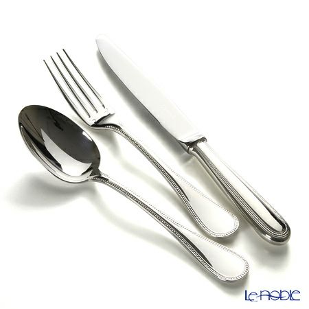 クリストフル パール 0010 スタンダード スプーン、フォーク、ナイフセット