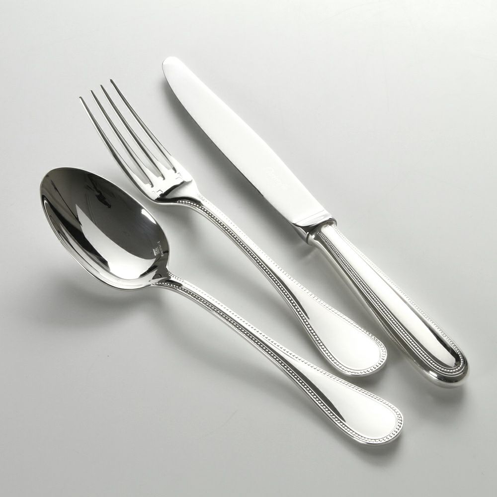 クリストフル パール 0010 スタンダード スプーン、フォーク、ナイフセット