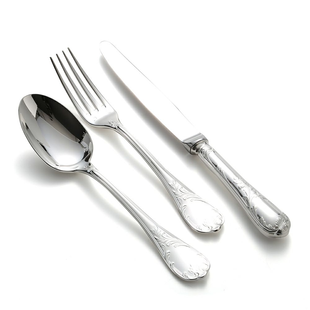 クリストフル マルリー 0038 スタンダード スプーン、フォーク、ナイフセット