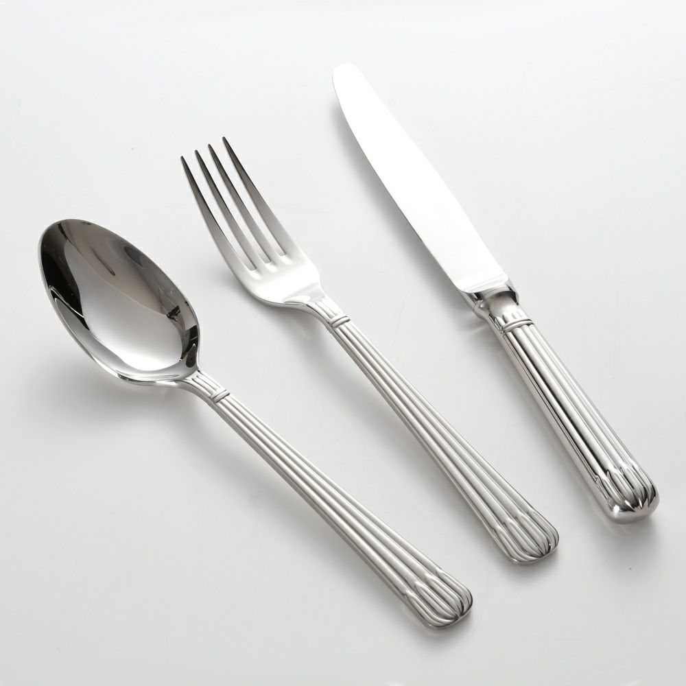 クリストフル オシリス 2434 テーブル3点セット ステンレス製