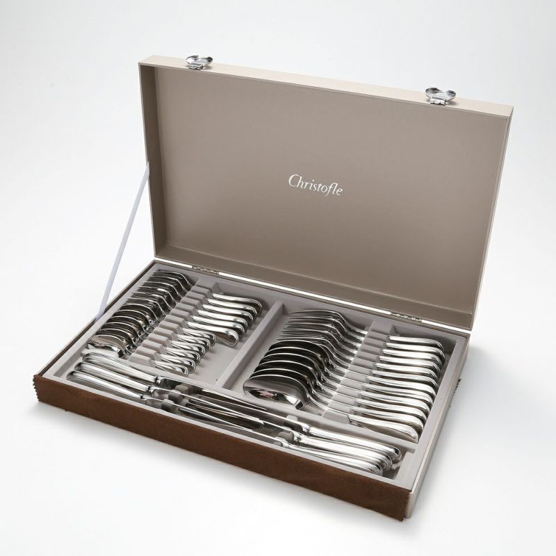クリストフル パール2 2405 30ピースセット ステンレス製 【ブランドボックス付】