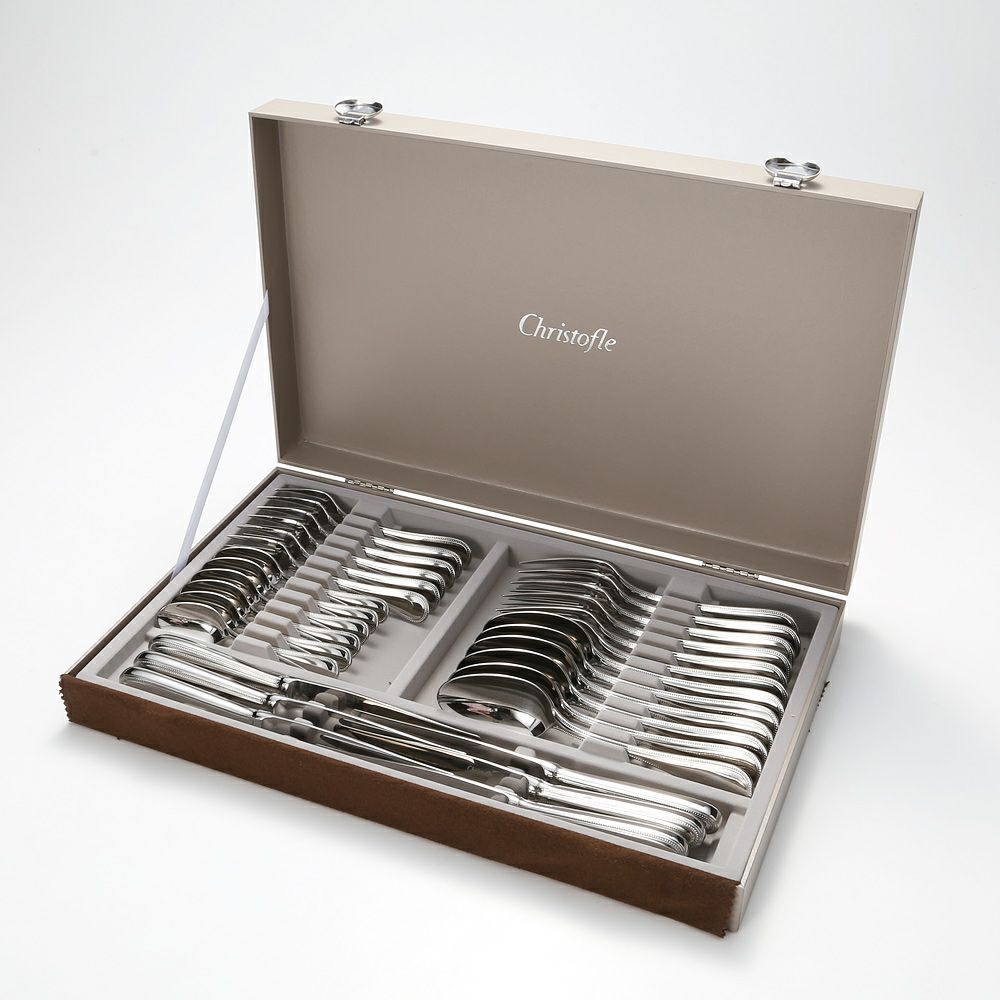 クリストフル パール2 2405 30ピースセット ステンレス製 【ブランドボックス付】