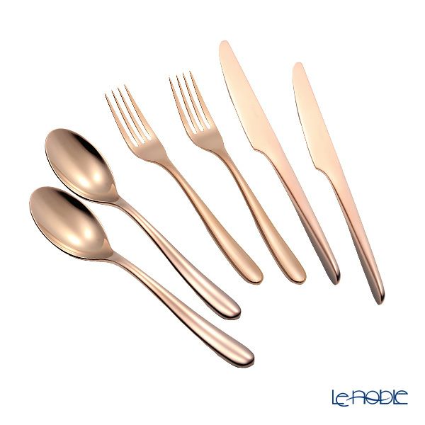 クリストフル ラーム ステンレス 2327 テーブル6点セット ステンレス製 カッパーピンク