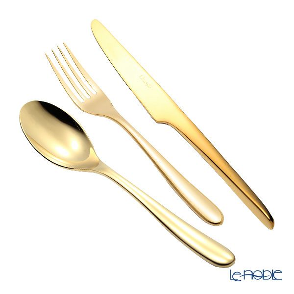 クリストフル ラーム ステンレス 2327 テーブル3点セット ステンレス製 ゴールド