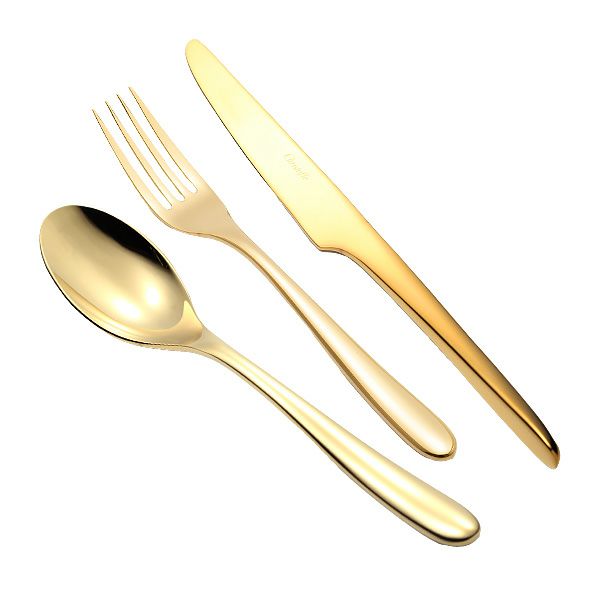 クリストフル ラーム ステンレス 2327 テーブル3点セット ステンレス製 ゴールド