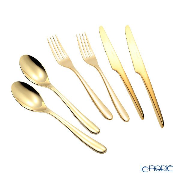 クリストフル ラーム ステンレス 2327 テーブル6点セット ステンレス製 ゴールド