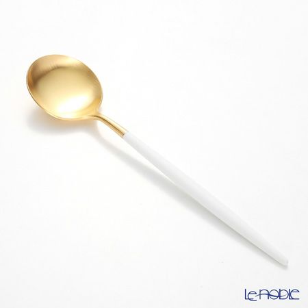 クチポール ゴア GOA ホワイト／ゴールド テーブル6点セット マット仕上げ 【ブランドボックス付】