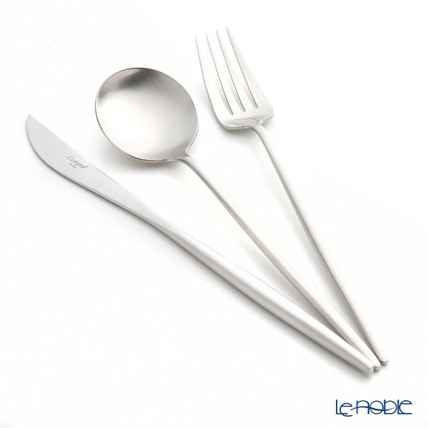 クチポール ムーン MOON MATT シルバー テーブル3点セット マット仕上げ 【ブランドボックス付】