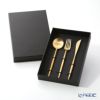 クチポール ムーン MOON MATT GOLD ゴールド テーブル3点セット マット仕上げ 【ブランドボックス付】
