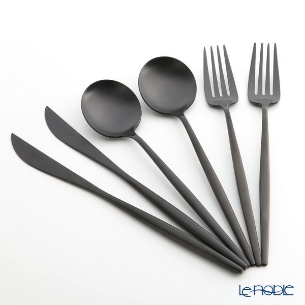 クチポール ムーン MOON マットブラック テーブル6点セット マット仕上げ 【ブランドボックス付】