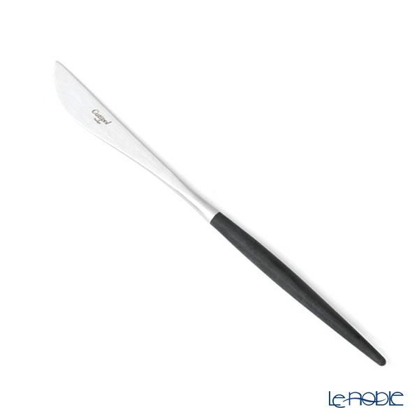 クチポール ゴア GOA ブラック／シルバー テーブルスプーン＆テーブルフォーク＆テーブルナイフ 6点セット マット仕上げ【ロゴ入リネン袋付】