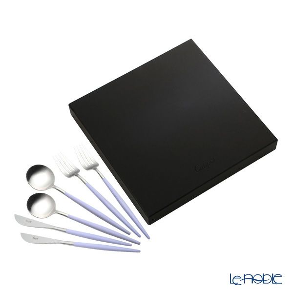 クチポール ゴア GOA バイオレット／シルバー テーブル6点セット マット仕上げ 【ブランドボックス付】