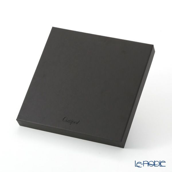 クチポール ゴア GOA ブラック／ブラック デザート6点セット マット仕上げ 【ブランドボックス付】