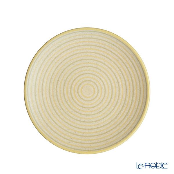 Denby デンビー インプレッション 2点セット スモールマグ 300ml ＆ プレート 17cm マスタードアクセント