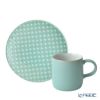 Denby デンビー インプレッション 2点セット スモールマグ 300ml ＆ プレート 17cm ミントアクセント