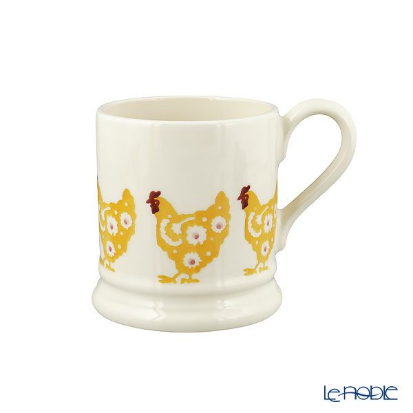 エマ・ブリッジウォーター イエローヘン／黄色いめんどり マグカップ＆ プレート 21cm セット 23SS