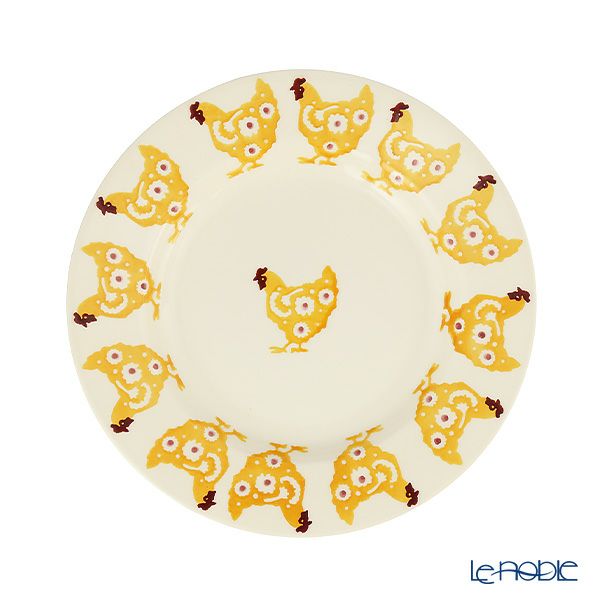 エマ・ブリッジウォーター イエローヘン／黄色いめんどり マグカップ＆ プレート 21cm セット 23SS