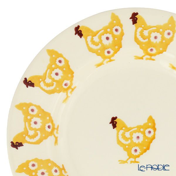 エマ・ブリッジウォーター イエローヘン／黄色いめんどり マグカップ＆ プレート 21cm セット 23SS