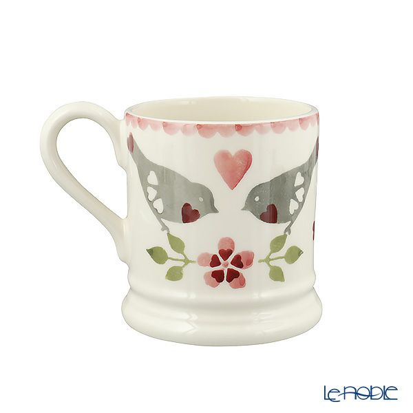 エマ・ブリッジウォーター ラブバード マグカップ＆ プレート 21cm セット 23SS