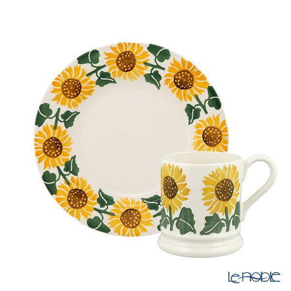 エマ・ブリッジウォーター サマーフラワーズ マグカップ＆ プレート 21cm セット 25SS