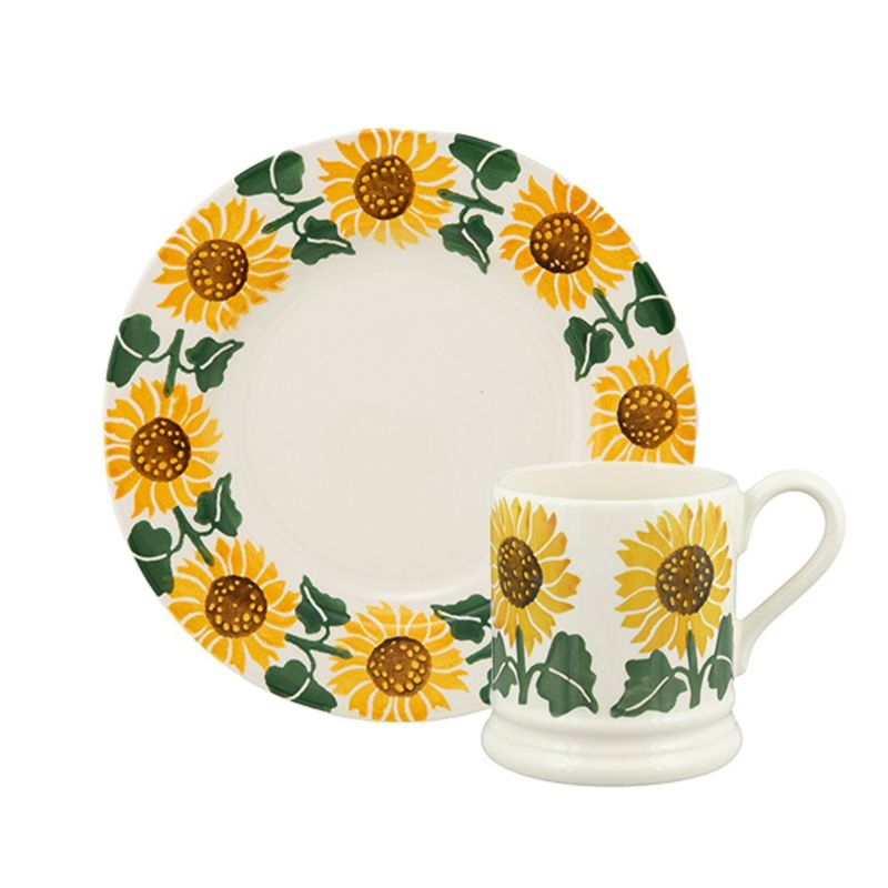 エマ・ブリッジウォーター サマーフラワーズ マグカップ＆ プレート 21cm セット 25SS