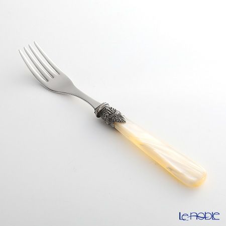 エメ ナポレオン ディナーフォーク＆スプーン＆ナイフ 2人用6本セット アイボリー