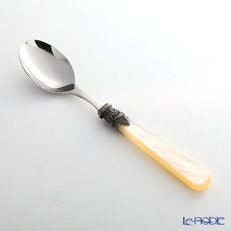 エメ ナポレオン ディナーフォーク＆スプーン＆ナイフ 2人用6本セット アイボリー