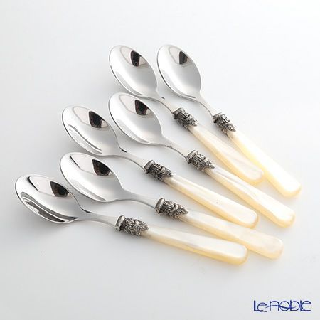 エメ ナポレオン ティースプーン アイボリー 6本セット