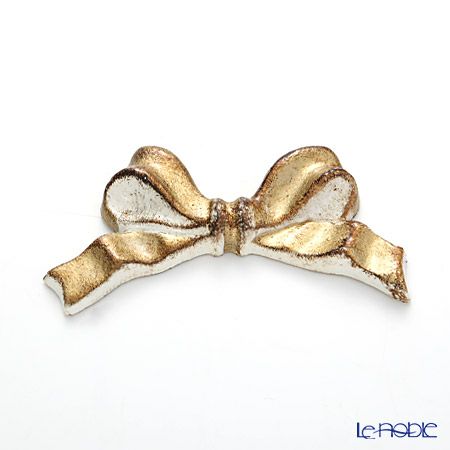 ソルディ フィレンツェリボン ナイフレスト（箸置き） F8 ホワイト地 リボン7色セット