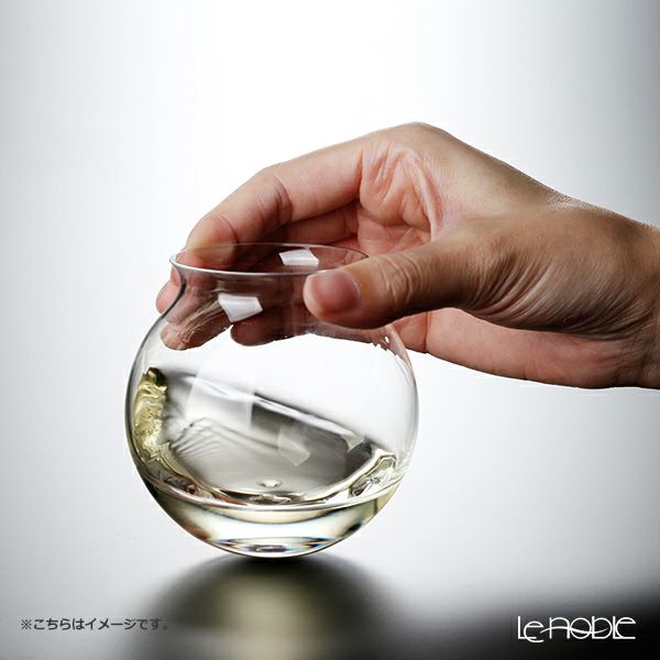 GLASSBACCA（グラスバッカ） 酒器 天頂（てんちょう） by Philippe Jamesse フィリップ・ジャムス ガラス製 木製台座付 200ml ペア