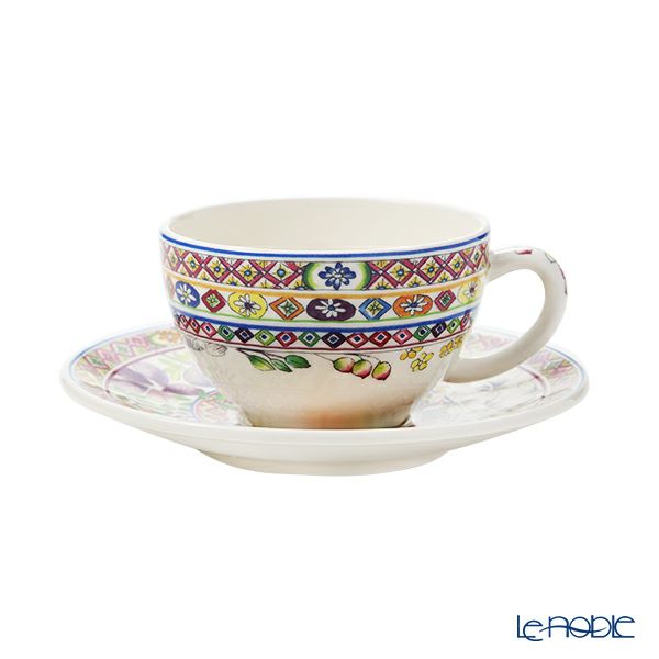 ジアン（Gien）バガテル ティーカップ＆ソーサー 200ml ペア 17812PTH01