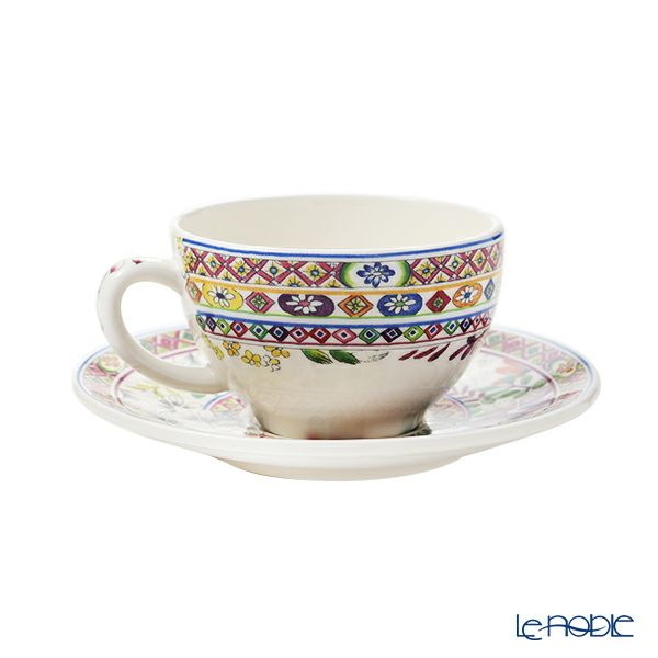ジアン（Gien）バガテル ティーカップ＆ソーサー 200ml ペア 17812PTH01