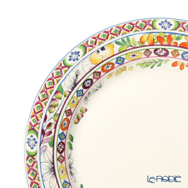 ジアン（Gien）バガテル ディナープレート27.4cm ペア 1781B4A450