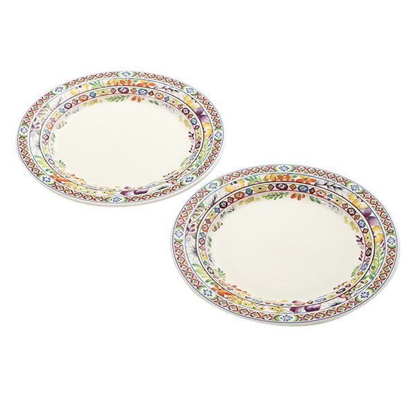 ジアン（Gien）バガテル ディナープレート27.4cm ペア 1781B4A450