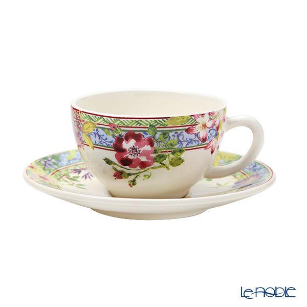 ジアン（Gien）ミルフルール ティーカップ＆ソーサー ペア 16432PTH01