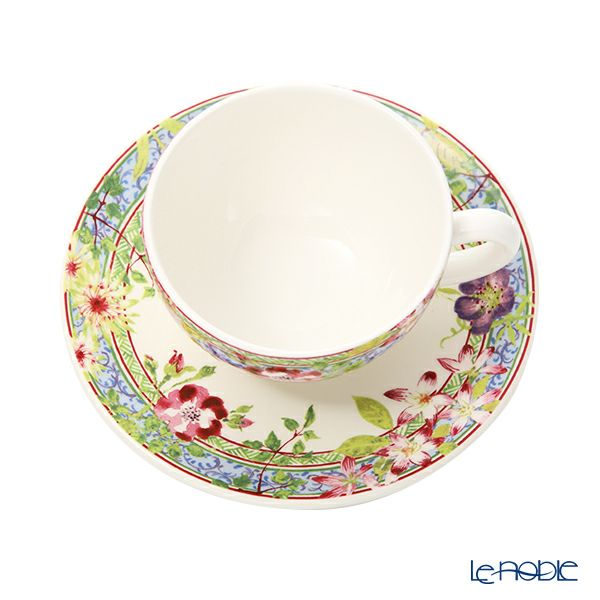 ジアン（Gien）ミルフルール ティーカップ＆ソーサー ペア 16432PTH01