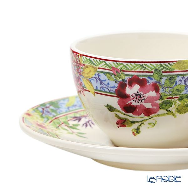 ジアン（Gien）ミルフルール ティーカップ＆ソーサー ペア 16432PTH01