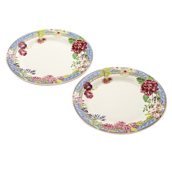 ジアン（Gien）ミルフルール プレート 27.4cm ペア 1643B4A450
