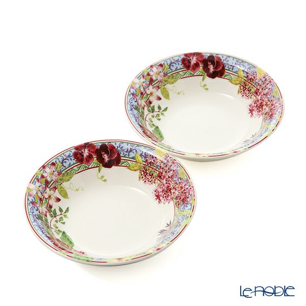 ジアン（Gien）ミルフルール シリアルボウル 320ml ペア 1643C04K00