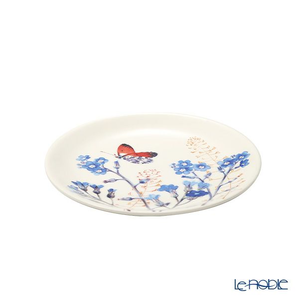 ジアン（Gien）アズール カナッペプレート／パンプレート 16.5cm 1810B4AX ペア