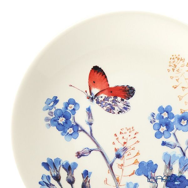 ジアン（Gien）アズール カナッペプレート／パンプレート 16.5cm 1810B4AX ペア