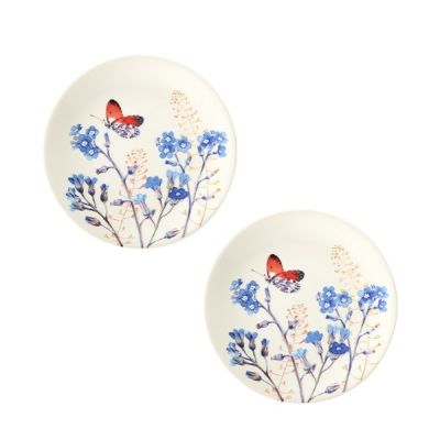 ジアン（Gien）アズール カナッペプレート／パンプレート 16.5cm