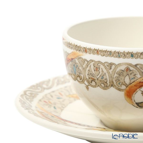 ジアン（Gien）シュヴォー・デュ・ヴァン ティーカップ＆ソーサー 17512PTH01 ペア