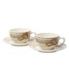 ジアン（Gien）シュヴォー・デュ・ヴァン ティーカップ＆ソーサー 17512PTH01 ペア