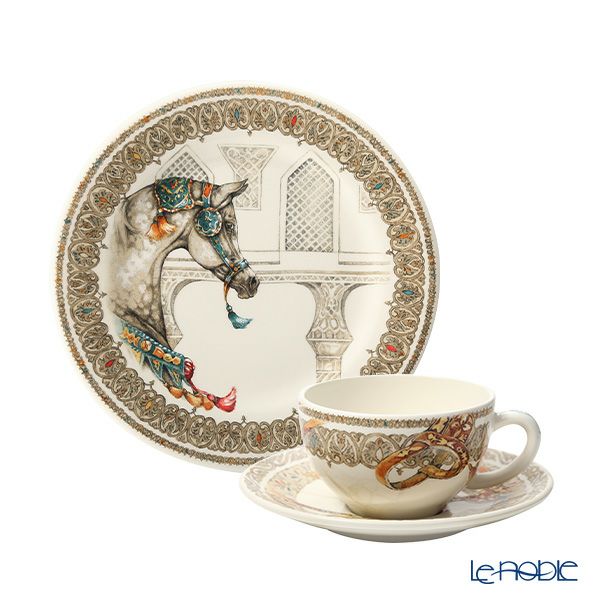 ジアン（Gien）シュヴォー・デュ・ヴァン トリオセット 1-1751ADE150