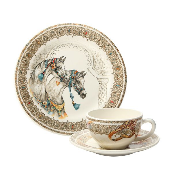 ジアン（Gien）シュヴォー・デュ・ヴァン トリオセット 2-1751ADE250