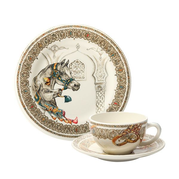 ジアン（Gien）シュヴォー・デュ・ヴァン トリオセット 4-1751ADE450