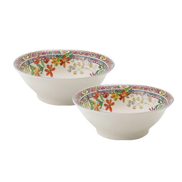 ジアン（Gien）バガテル シリアルボウル 17.7cm 1781C04F01 ペア